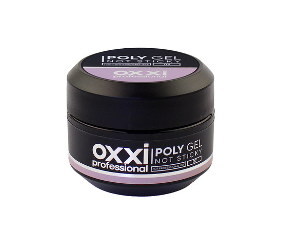 Изображение 2 Гель для ногтей Oxxi Professional Poly Gel Not Sticky №09, 30 мл, Объем (мл, г): 30, Цвет: 09