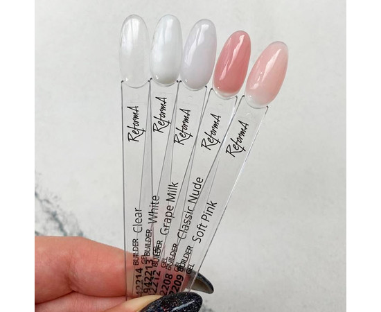 Изображение 3 Гель для наращивания ReformA Builder Gel Classic Nude, 30 г