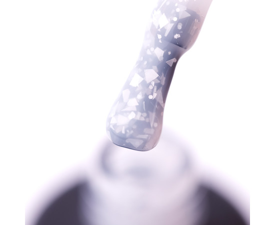 Зображення 2 База з поталлю Nails Molekula Base Foil Ice plombir №FB001 крижаний пломбір, 12 мл, Об'єм (мл, г): 12, Колір: FB001