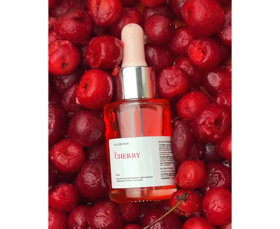 Зображення 2 Суха олія для кутикули Siller Dry Cuticle Oil Сherry Вишня, 30 мл