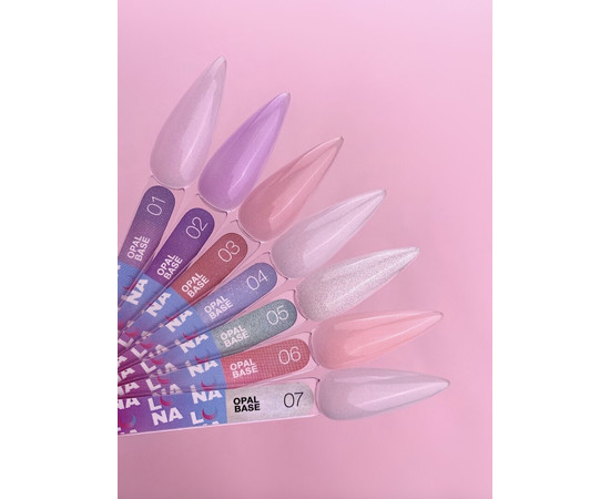 Зображення 4 Камуфлююча база для нігтів LUNAMoon Opal Base №06, 13 мл, Колір: 06