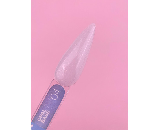 Зображення 2 Камуфлююча база для нігтів LUNAMoon Opal Base №04, 13 мл, Колір: 04