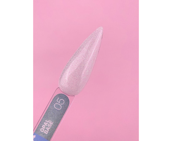 Зображення 2 Камуфлююча база для нігтів LUNAMoon Opal Base №05, 13 мл, Колір: 05