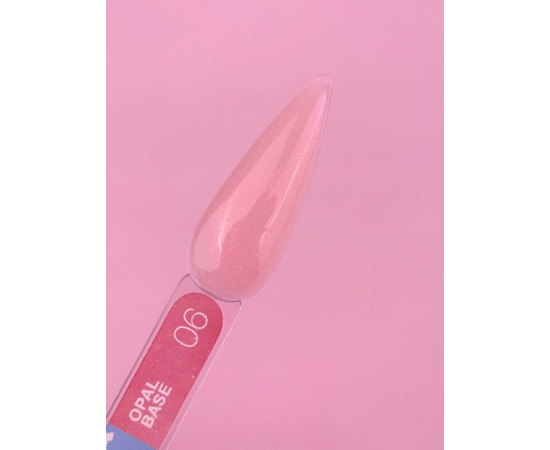 Зображення 2 Камуфлююча база для нігтів LUNAMoon Opal Base №06, 13 мл, Колір: 06