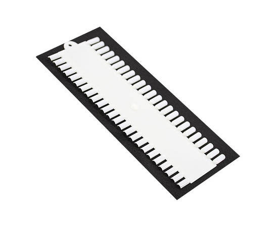 Зображення 2 Палітра-лінійка YRE квадрат прозорий, 1х48 шт