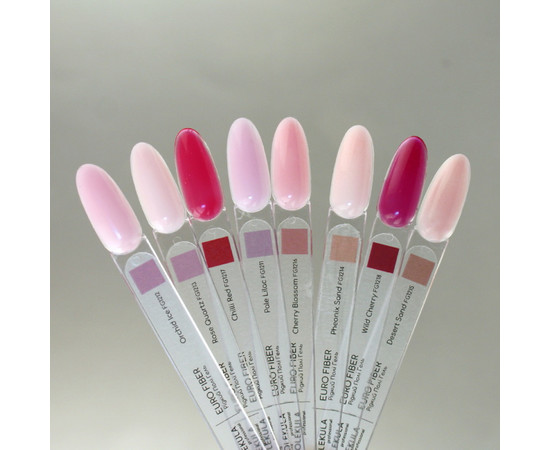 Изображение 2 Жидкий полигель Nails Molekula Euro Fiber Gel Orchid Ice Ледяная орхидея, 12 мл, Объем (мл, г): 12, Цвет: FG1212