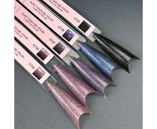 Изображение 2 Гель-лак для ногтей Nails Molekula Glint Touch GT06, 6 мл, Объем (мл, г): 6, Цвет: GT06