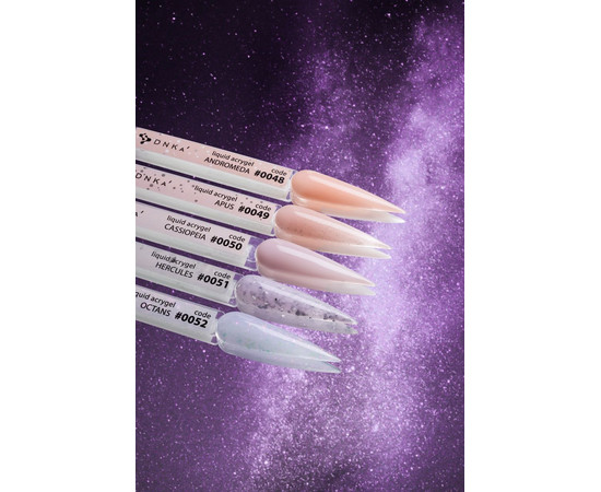 Изображение 2 Гель для ногтей DNKa Liquid Acrygel №0050 Cassiopeia, 15 мл, Объем (мл, г): 15, Цвет: 50