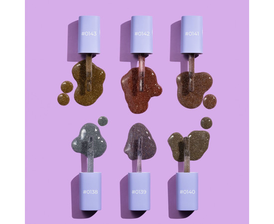 Изображение 3 Гель-лак для ногтей DNKa Color Autumn Kiss №0143, 12 мл, Объем (мл, г): 12, Цвет: 143