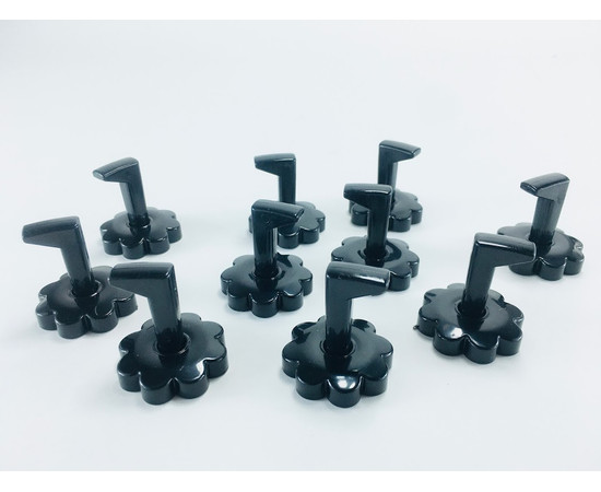 Изображение 2 Подставка-держатель для типс "Цветок" Черный