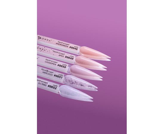 Изображение 3 Гель для ногтей DNKa Liquid Acrygel №0049 Apus, 12 мл, Объем (мл, г): 12, Цвет: 49