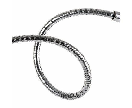 Зображення 9 Гнучка настільна LED лампа FS-119 для освітлення (на струбцині, металева, срібна), 10 Вт.