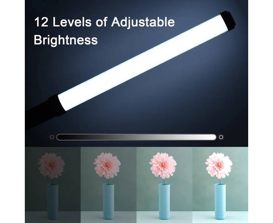 Зображення 4 Світлодіодна лампа акумуляторна BD-B01 палиця з пультом для фото та відеозйомки