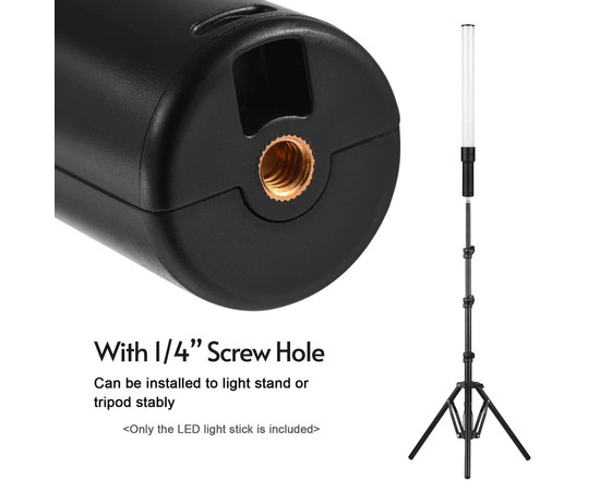 Зображення 3 Світлодіодна лампа акумуляторна BD-B01 палиця з пультом для фото та відеозйомки