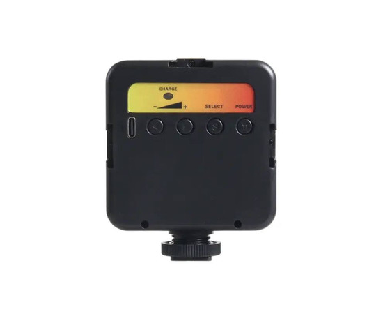 Зображення 2 Міні лампа, накамерне світло LED Р5 (7,5х7,5см) з вбудованим акумулятором (1800mAh) для відео та фотозйомки