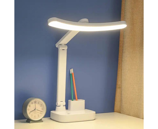 Зображення 2 Настільна лампа 1968 (7 Вт.) на підставці та акумуляторі, яскрава при відключеннях світла працює довго