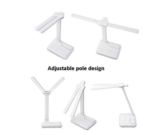 Зображення 3 Акумуляторна LED лампа 1962 (4 Вт) на гнучкій ніжці + підставка для концелярії, пензликів для освітлення робоче