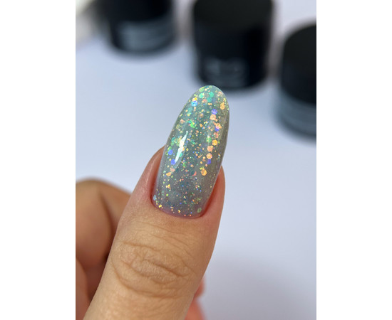 Зображення 2 Гель з блискітками для нігтів Siller Tinsel Gel №07, 15 мл
