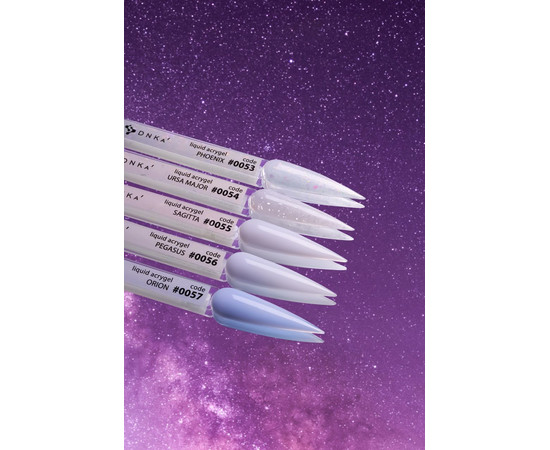Изображение 2 Гель для ногтей DNKa Liquid Acrygel №0053 Phoenix, 15 мл, Объем (мл, г): 15, Цвет: 53