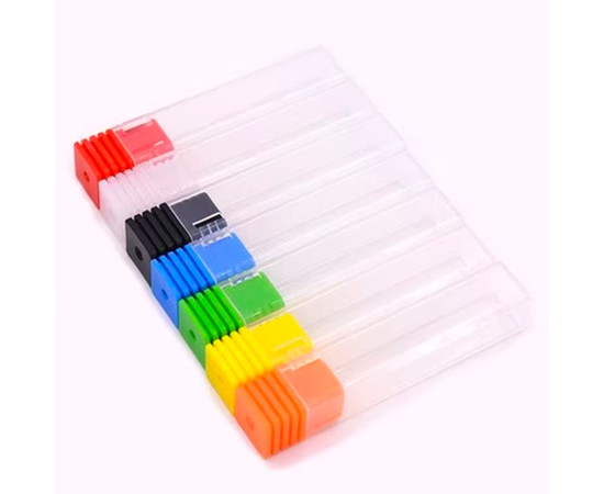 Зображення 2 Коробка (футляр) для фрези пластик 12.8х70 мм, червоний