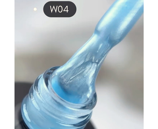 Изображение 4 Гель моделирующий Nails Molekula Euro Fiber Gel W04 Sea Breeze Морской бриз, 12 мл, Объем (мл, г): 12, Цвет: W04