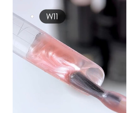 Изображение 3 Гель моделирующий Nails Molekula Euro Fiber Gel W11 Pink Lake Розовое озеро, 12 мл, Объем (мл, г): 12, Цвет: W11
