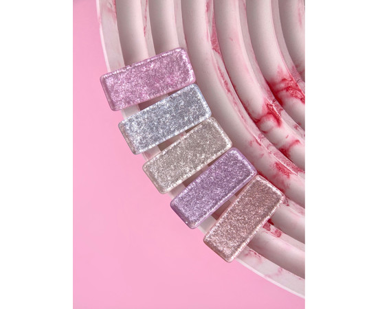 Изображение 7 Гель-паста с блестками для ногтей LUNAMoon Sapphire Gel №4, 5 мл, Объем (мл, г): 5, Цвет: 04