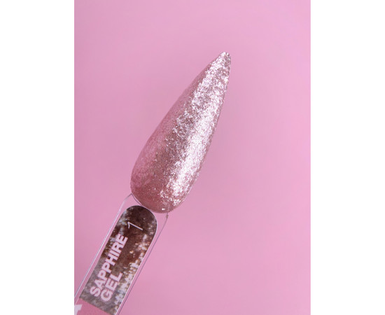 Изображение 2 Гель-паста с блестками для ногтей LUNAMoon Sapphire Gel №1, 5 мл, Объем (мл, г): 5, Цвет: 01