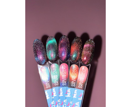 Зображення 6 Гель-лак LUNAMoon Color Cat Eye №252, 13 мл, Об'єм (мл, г): 13, Колір: 252