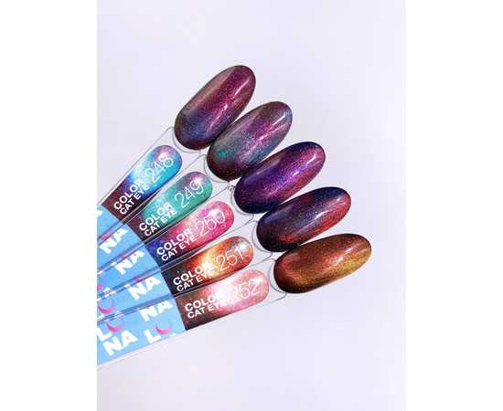Зображення 7 Гель-лак LUNAMoon Color Cat Eye №251, 13 мл, Об'єм (мл, г): 13, Колір: 251