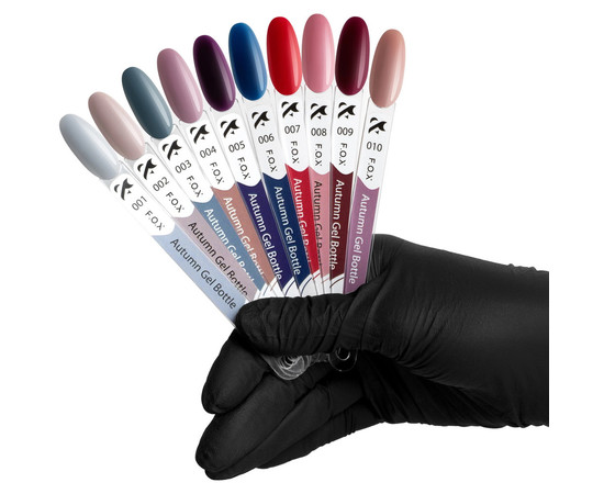 Зображення 2 Рідкий акригель F.O.X Autumn Gel Bottle №001, 14 мл, Об'єм (мл, г): 14, Колір: 01