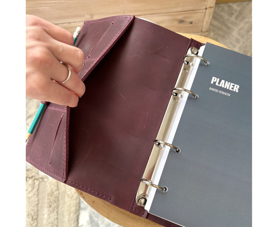 Изображение 8 Профессиональный блокнот в кожаной обложке Professional Journals для мастера красоты