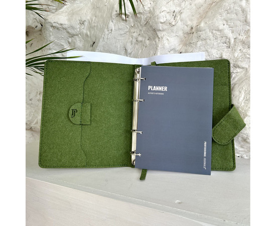 Изображение 9 Блокнот в обложке из эко-фетра Professional Journals в точку