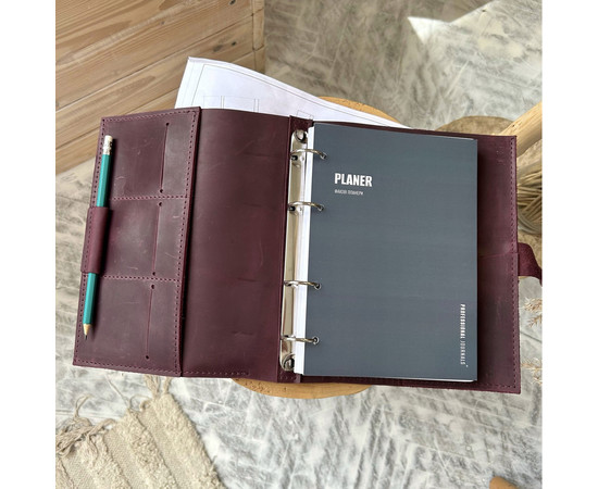 Изображение 3 Профессиональный блокнот в кожаной обложке Professional Journals для мастера красоты