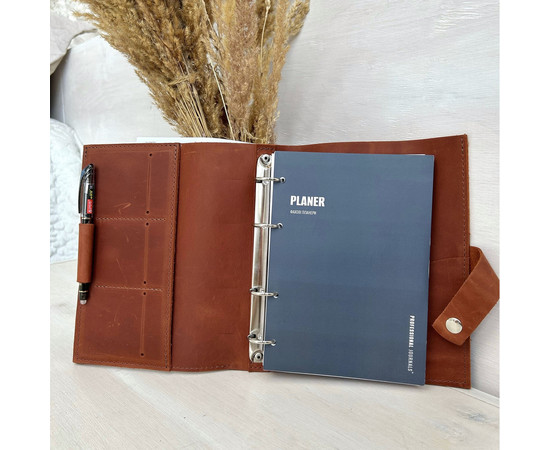 Зображення 6 Професійний блокнот у шкіряній обкладинці Professional Journals для логопеда