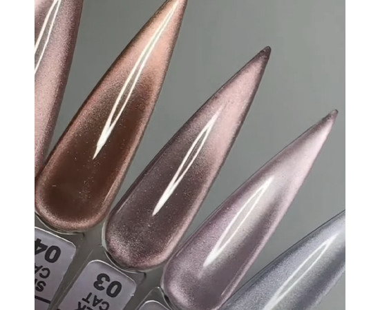 Изображение 2 Гель-лак магнитный LUXTON Silk Cat №03, 10 мл, Объем (мл, г): 10, Цвет: 03