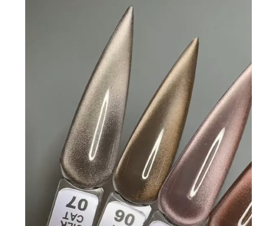 Изображение 2 Гель-лак магнитный LUXTON Silk Cat №07, 10 мл, Объем (мл, г): 10, Цвет: 07