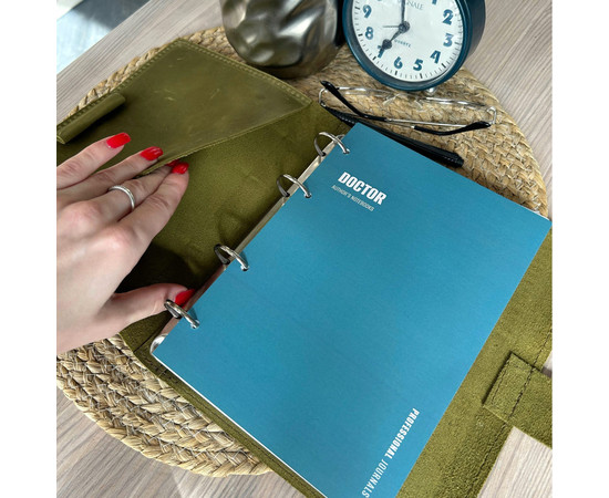 Зображення 5 Професійний блокнот у шкіряній обкладинці Professional Journals для лікаря
