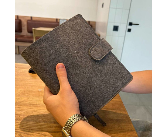 Зображення 7 Професійний блокнот в обкладинці із еко-фетру Professional Journals для дизайнера інтер'єру