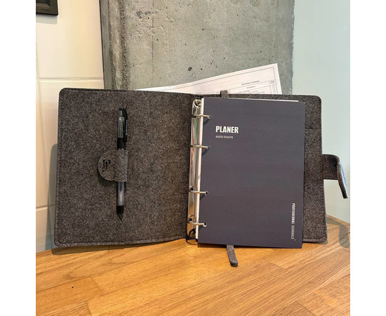 Зображення 2 Професійний блокнот в обкладинці із еко-фетру Professional Journals для дизайнера інтер'єру