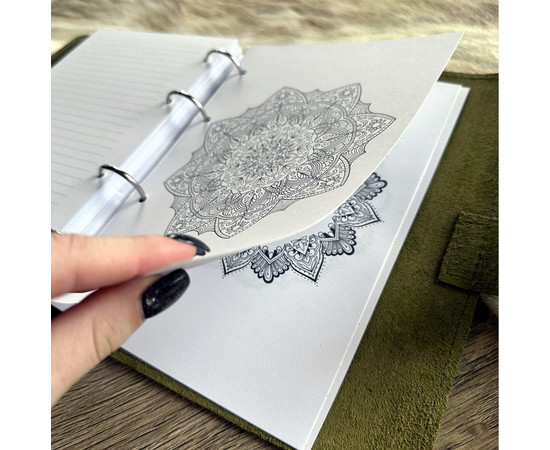 Зображення 7 Професійний блокнот у шкіряній обкладинці Professional Journals для таролога