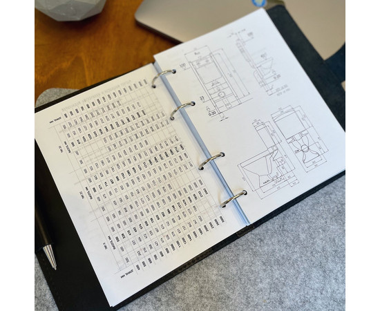 Изображение 3 Профессиональный блокнот в кожаной обложке Professional Journals для сантехника