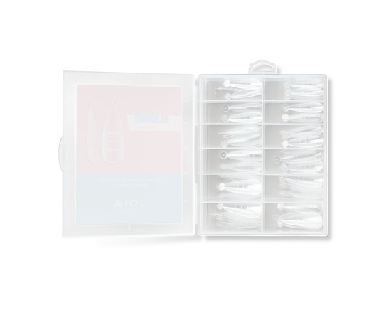 Изображение 3 Многоразовые верхние формы для наращивания ногтей JOIA vegan Almond Миндаль, 120 шт