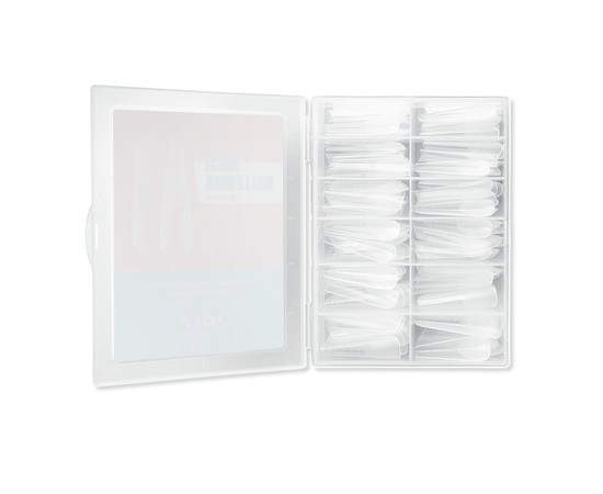 Зображення 3 Багаторазові верхні форми для нарощування нігтів JOIA vegan Arch Ballerina Арочна Балерина, 120 шт