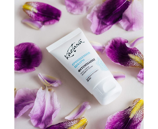 Зображення 9 Пілінг-скатка для обличчя Kaetana "Фітопілінг", глибоко очищає, розгладжує мікрорельєф, 50 мл