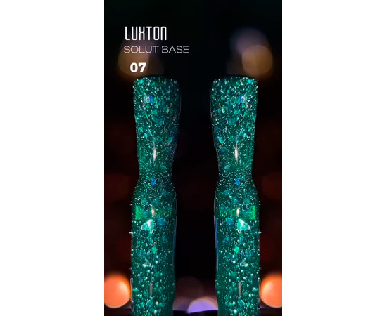 Изображение 3 База с поталью Luxton Solut №07, 10 мл, Объем (мл, г): 10, Цвет: 07