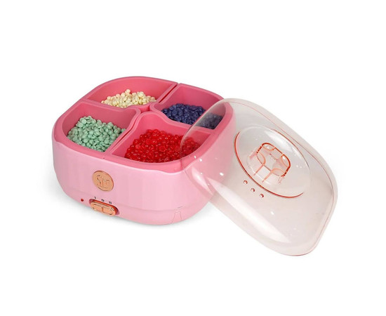 Зображення 3 Баночний воскоплав SM-5001A для депіляції на 600 мл. (з перемикачем потужності зі 100 на 200 Вт.) Рожевий