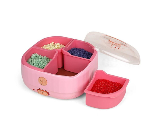 Зображення 5 Баночний воскоплав SM-5001A для депіляції на 600 мл. (з перемикачем потужності зі 100 на 200 Вт.) Рожевий