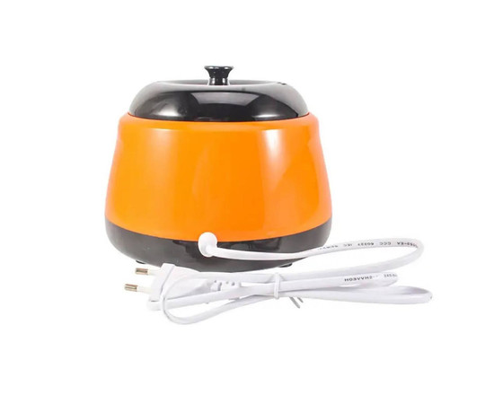 Зображення 3 Баночний воскоплав SM-100 для депіляції з терморегулятором – на 500 мл. та 100 Вт. Помаранчевий