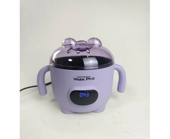 Зображення 4 Баночний воскоплав YSM-6001A на 100 Вт. (400 мл.) з дисплеєм - для розігріву воску Фіолетовий
